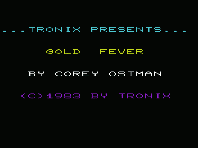 Gold Fever — sstitle (WOR)