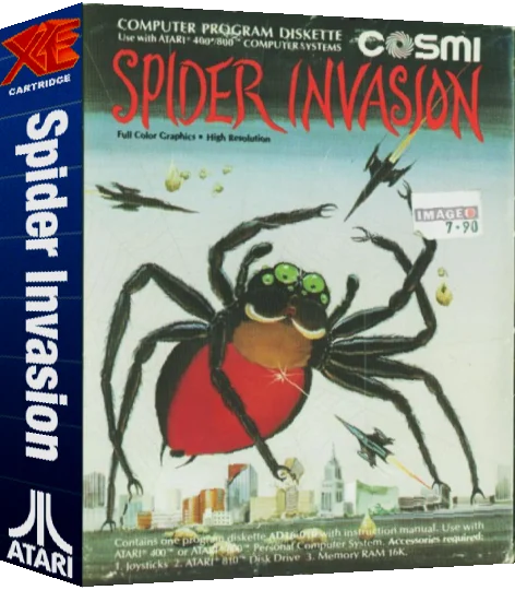 Spider Invasion — box-3D (WOR)