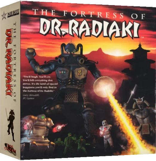 Fortress Of Dr. Radiaki, The — box-3D (US)