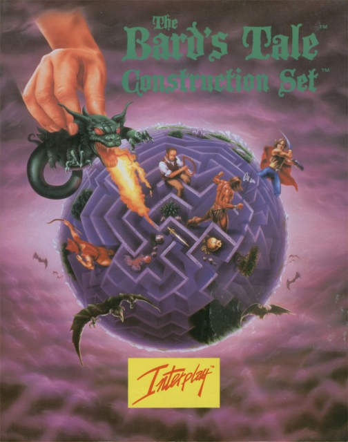 Bard's Tale Construction Set, The box art