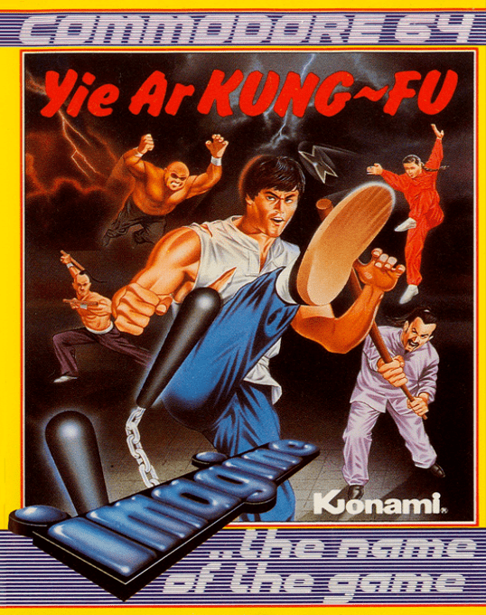 Yie Ar Kung-Fu box art