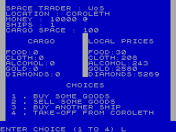 Space Trader — ss (WOR)