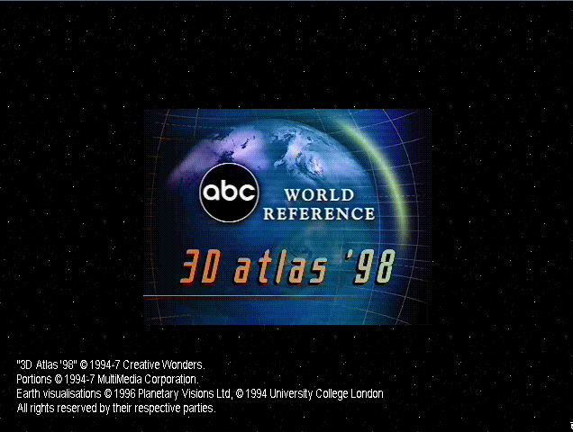 3D Atlas '98 — sstitle (WOR)