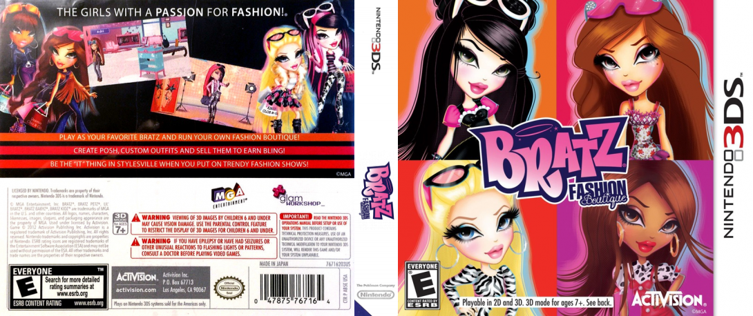 Bratz - Fashion Boutique — box-texture (US)
