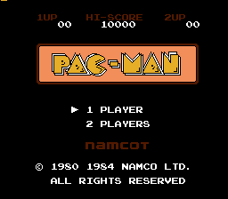 Pac-Man — sstitle (JP)