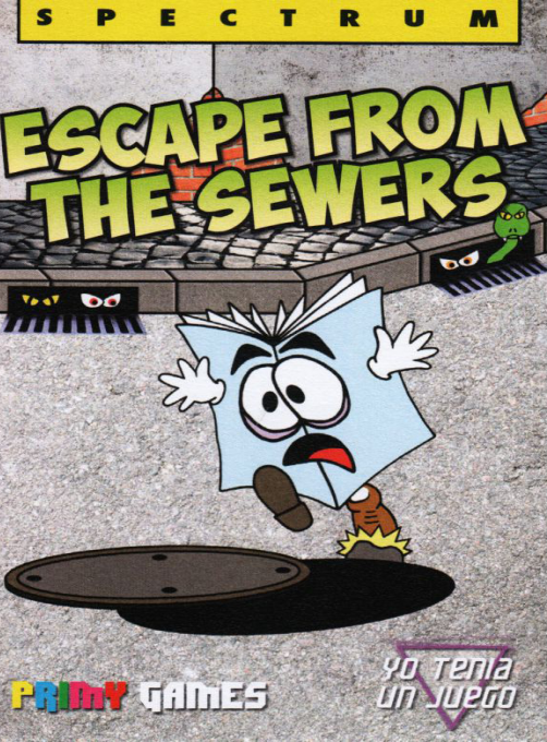 Escape From The Sewers box art