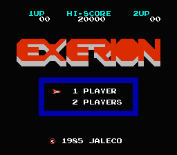 Exerion — sstitle (JP)