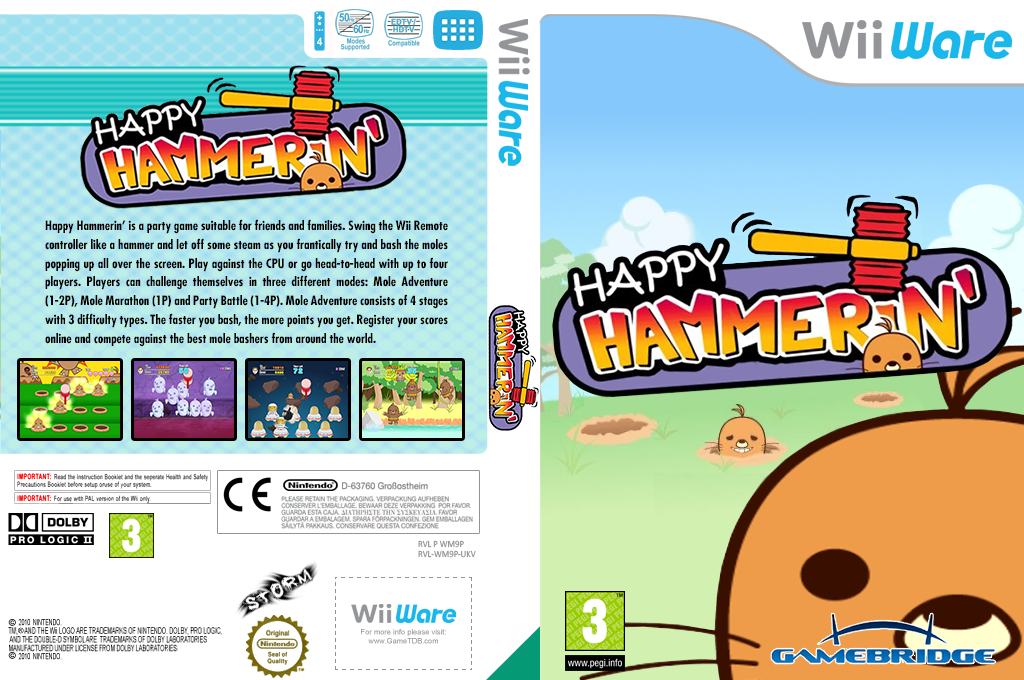 Happy Hammerin' — box-texture (EU)