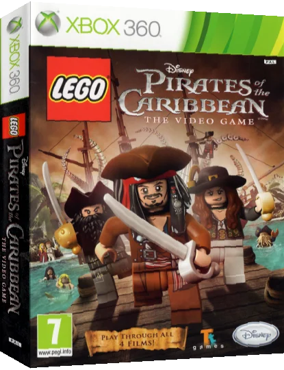 Lego Pirates Des Caraïbes - Le Jeu Vidéo — box-3D (US)