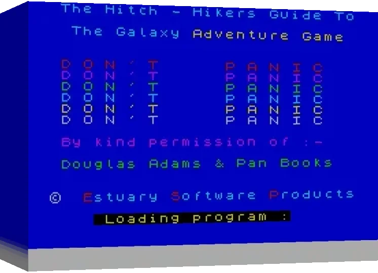 The Hitch Hikers Guide to the Galaxy — box-3D (WOR)