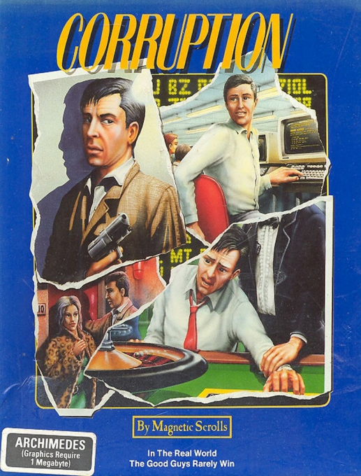 Corruption box art