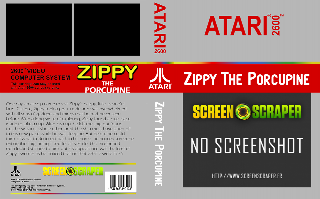 Zippy The Porcupine — box-texture (SS)