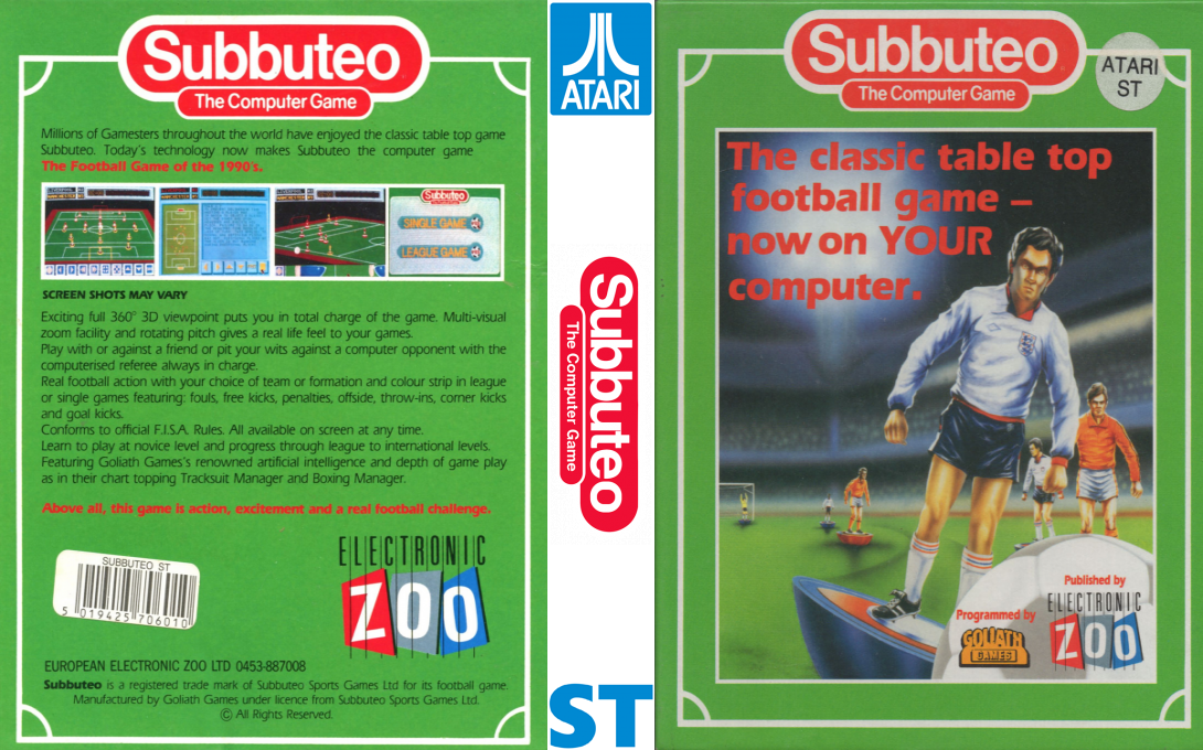 Subbuteo — box-texture (EU)