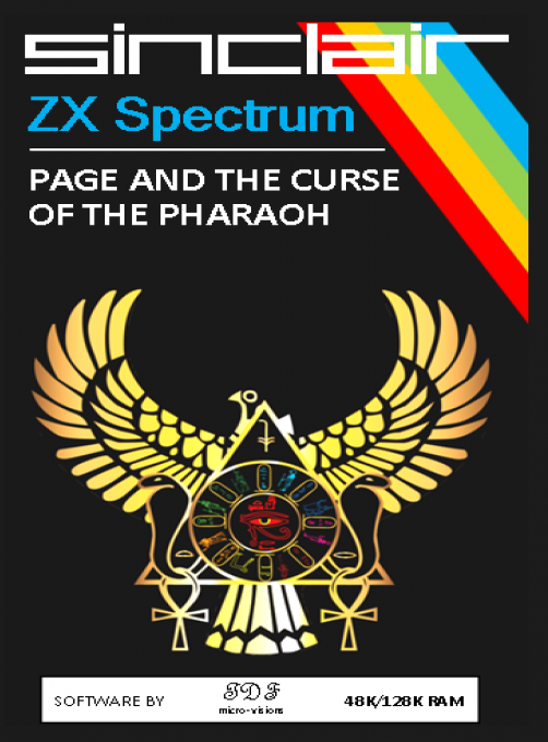 Page and the Curse of the Pharaoh box art