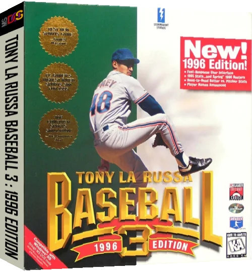 Tony La Russa Baseball 3 - 1996 Edition — box-3D (US)