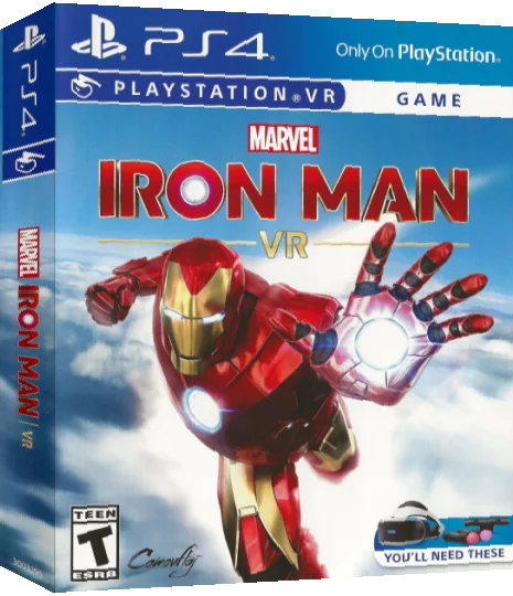 Marvel Iron Man VR — box-3D (US)
