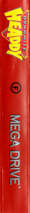 Dynamite Headdy — box-2D-side (BR)