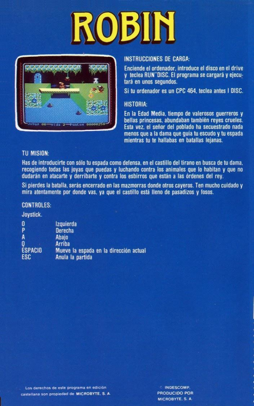Robin — box-2D-back (SP)