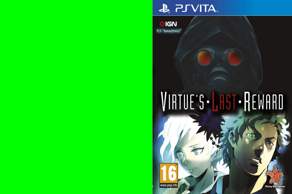 Zero Escape - Virtue's Last Reward — box-texture (EU)