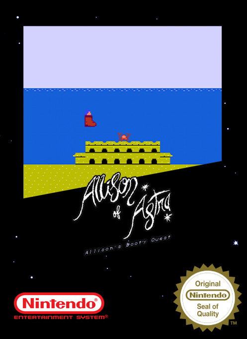 Allison Of Astra - Allison's Booty Quest — box-2D (SS)