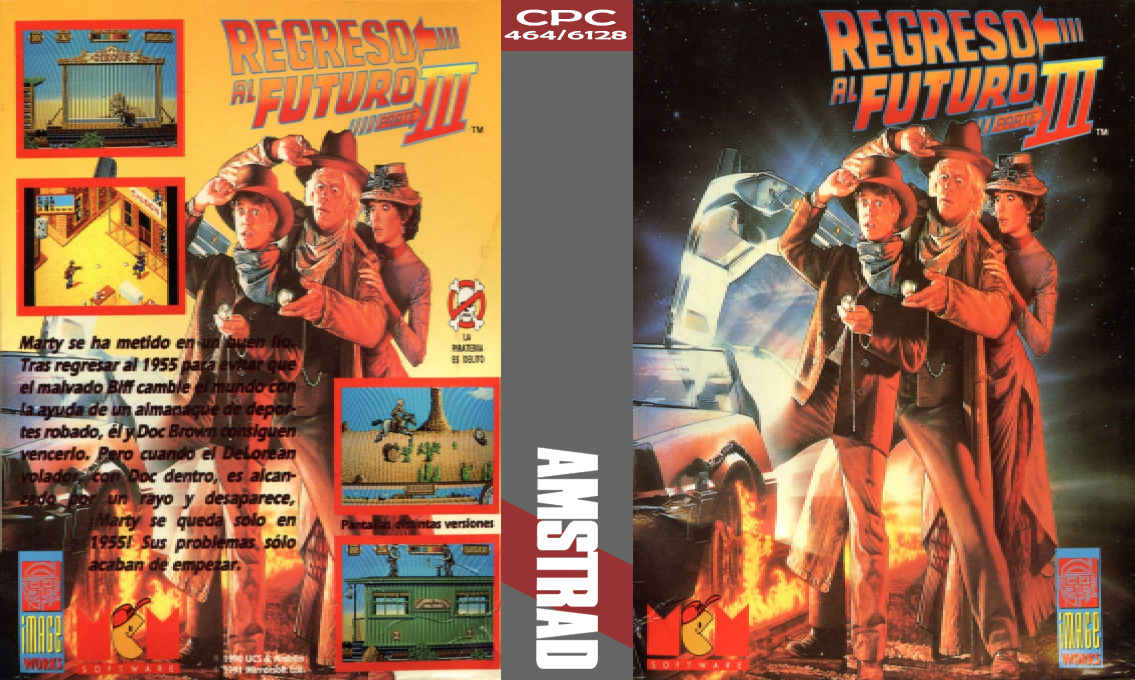 Back To The Future Part 3 — box-texture (SP)