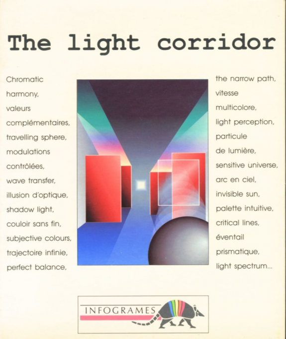 Light Corridor, The box art