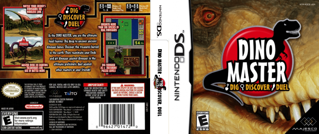 Kyouryuu Taisen Dino Champ - Saikyou DNA Hakkutsu Daisakusen — box-texture (US)