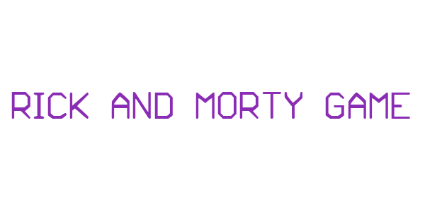 Rick and Morty Game — wheel-hd (SS)