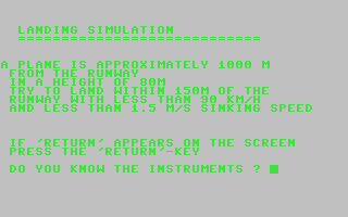 Landing Simulator — sstitle (WOR)
