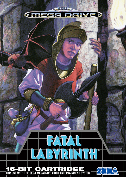 Shi No Meikyu - Labyrinth Of Death — box-2D (EU)