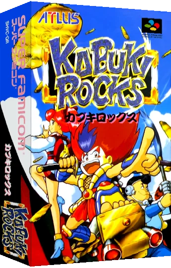 Kabuki Rocks — box-3D (JP)