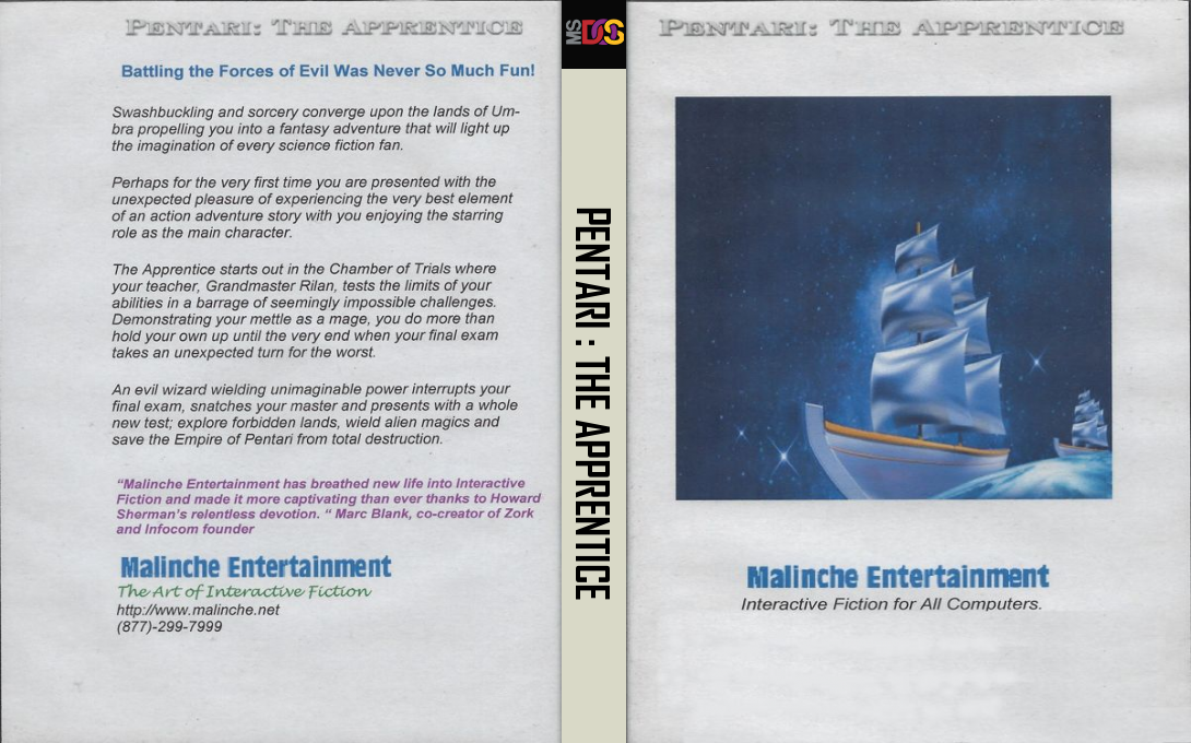 Pentari - The Apprentice — box-texture (US)