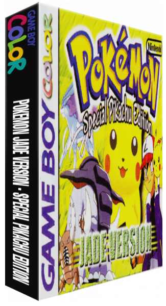 Pokemon Jade Version - Special Pikachu Edition — box-3D (TW)