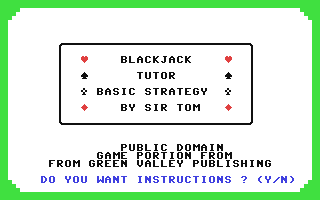 Blackjack Tutor Basic Strategy — sstitle (WOR)