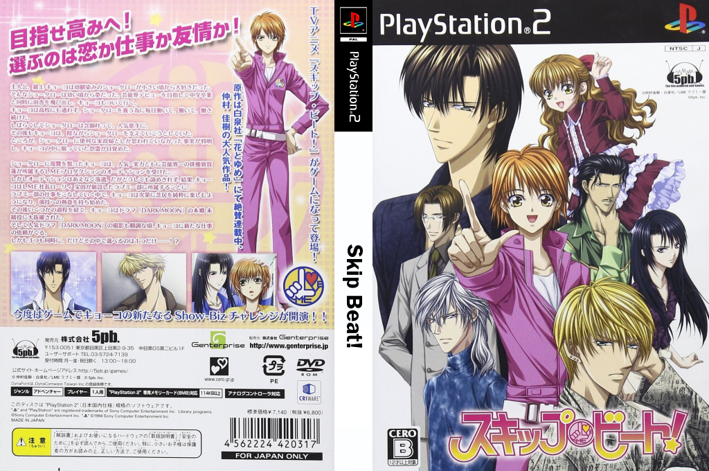 Skip Beat! — box-texture (JP)