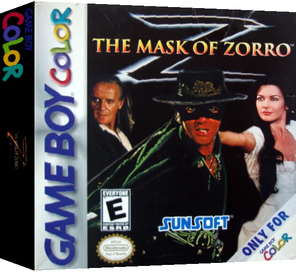 Mask of Zorro, The — box-3D (US)