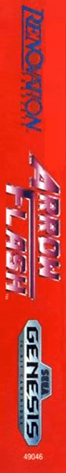 Arrow Flash — box-2D-side (US)