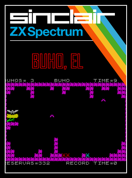 Buho, El box art