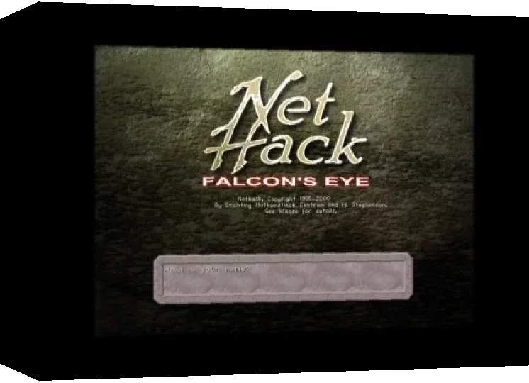 NetHack - Falcon's Eye — box-3D (WOR)