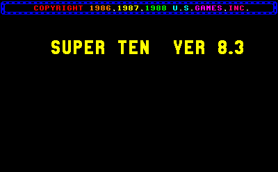 Super Ten V8.3 — sstitle (WOR)