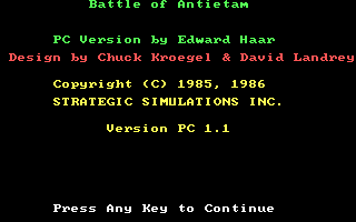 Battle Of Antietam — sstitle (US)