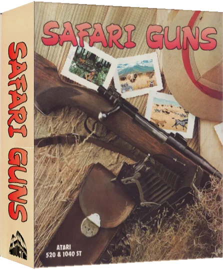 Safari Guns — box-3D (EU)