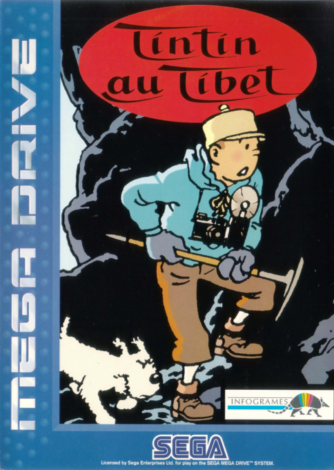 Tintin Au Tibet — box-2D (FR)