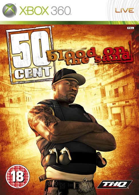 50 Cent - Blood on the Sand — box-2D (UK)