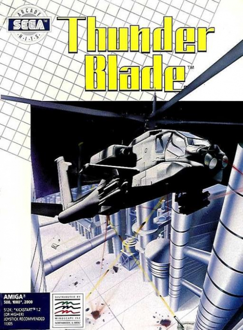 Thunder Blade box art