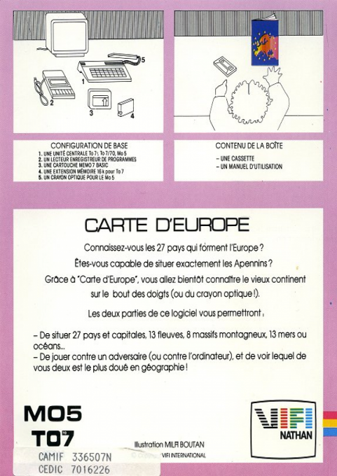 Carte D'europe — box-2D-back (WOR)