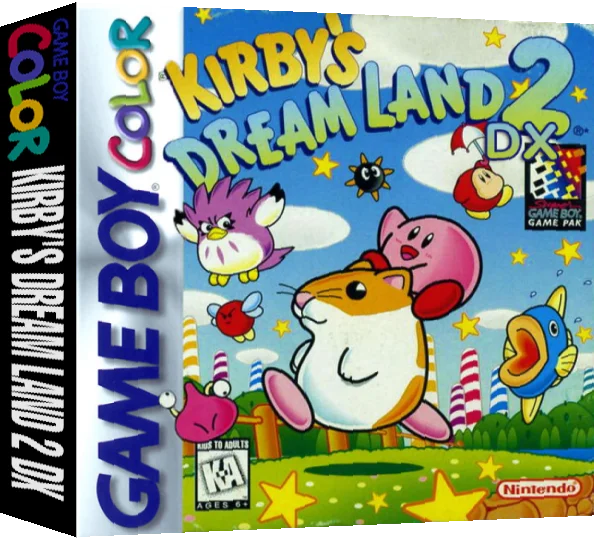 Kirby's Dream Land 2 DX — box-3D (US)