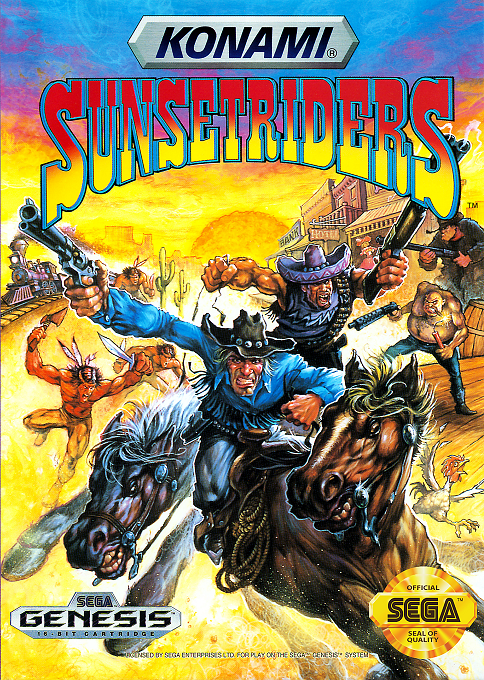 Sunset Riders box art