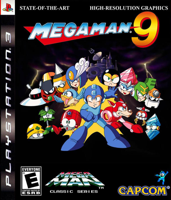 Mega Man 9 - The Ambition's Revival box art