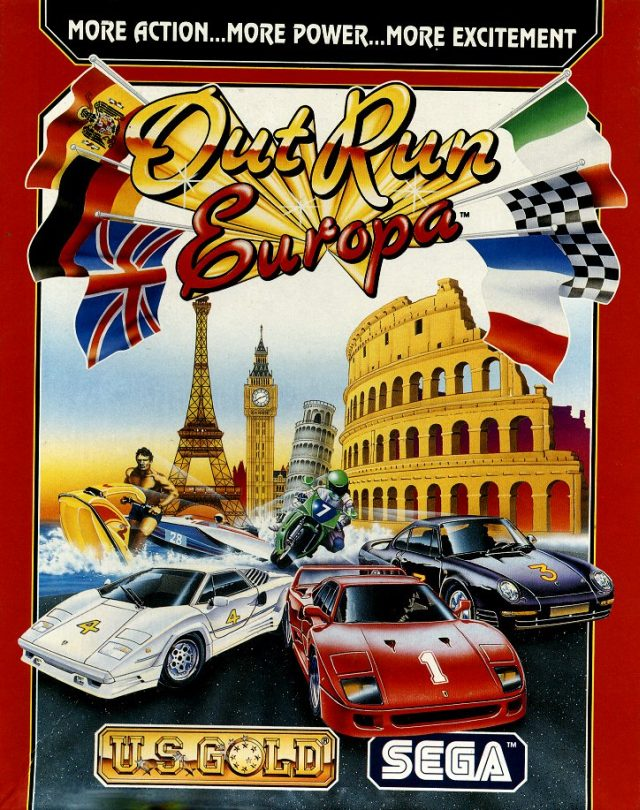 OutRun Europa box art